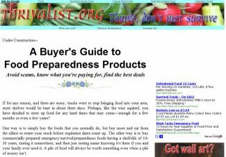 Buyer's Guide to Food Preparedness Products